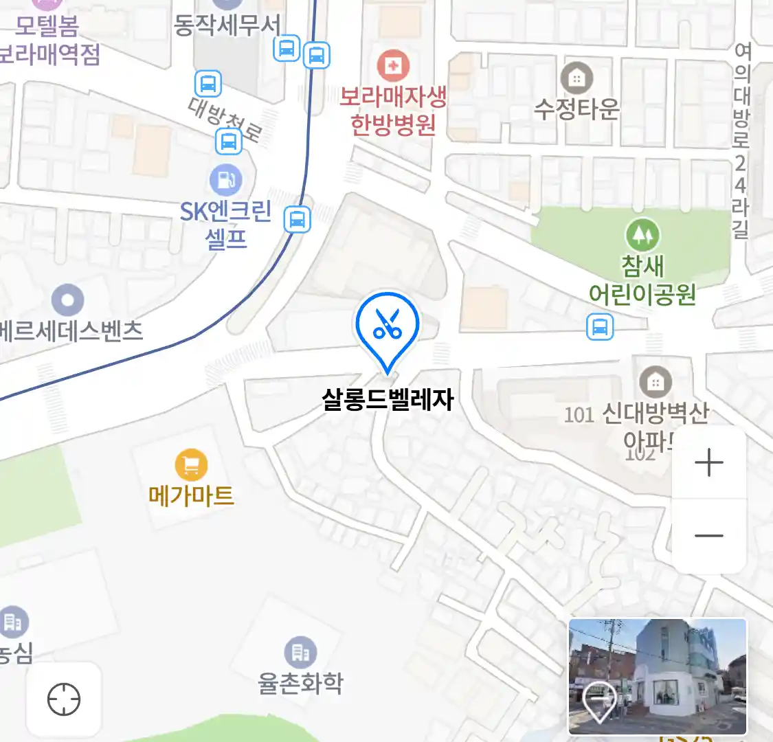살롱드벨레자 위치