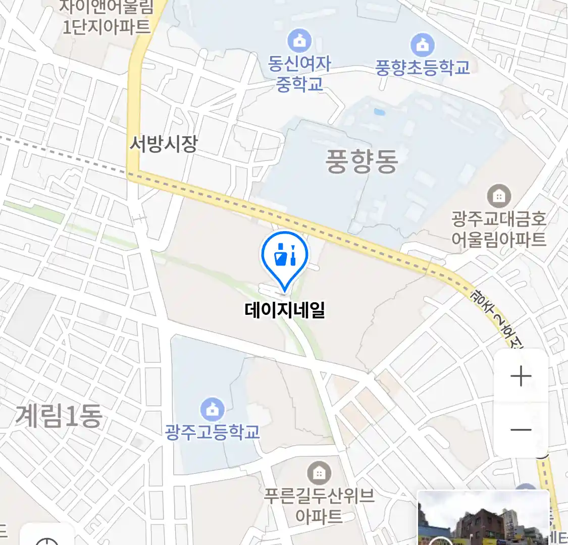 데이지네일 위치