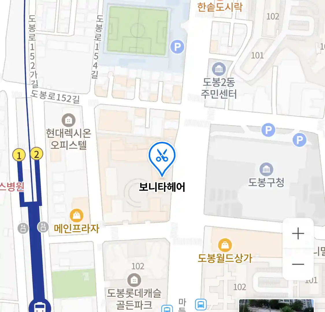 보니타헤어 위치