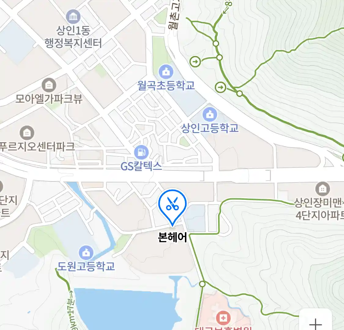 본헤어 위치