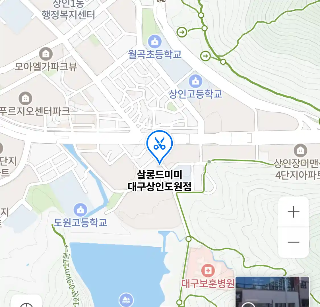 살롱드미미 대구상인도원점 위치