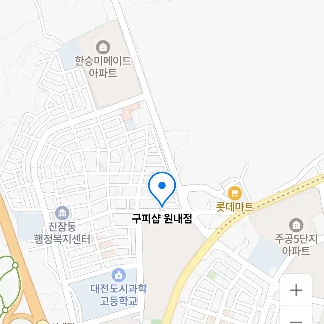 구피샵 원내점 위치