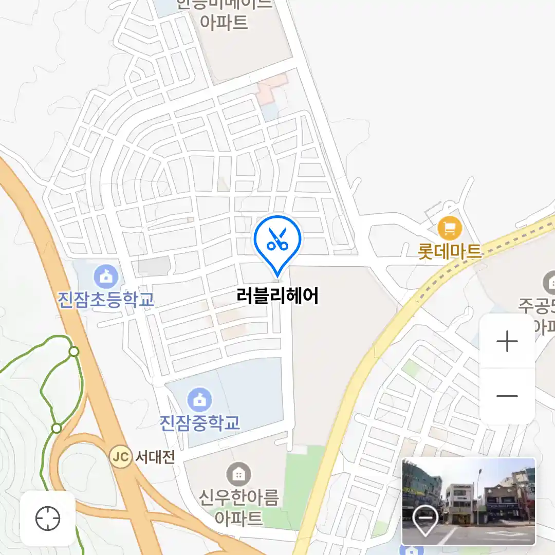 러블리헤어 위치