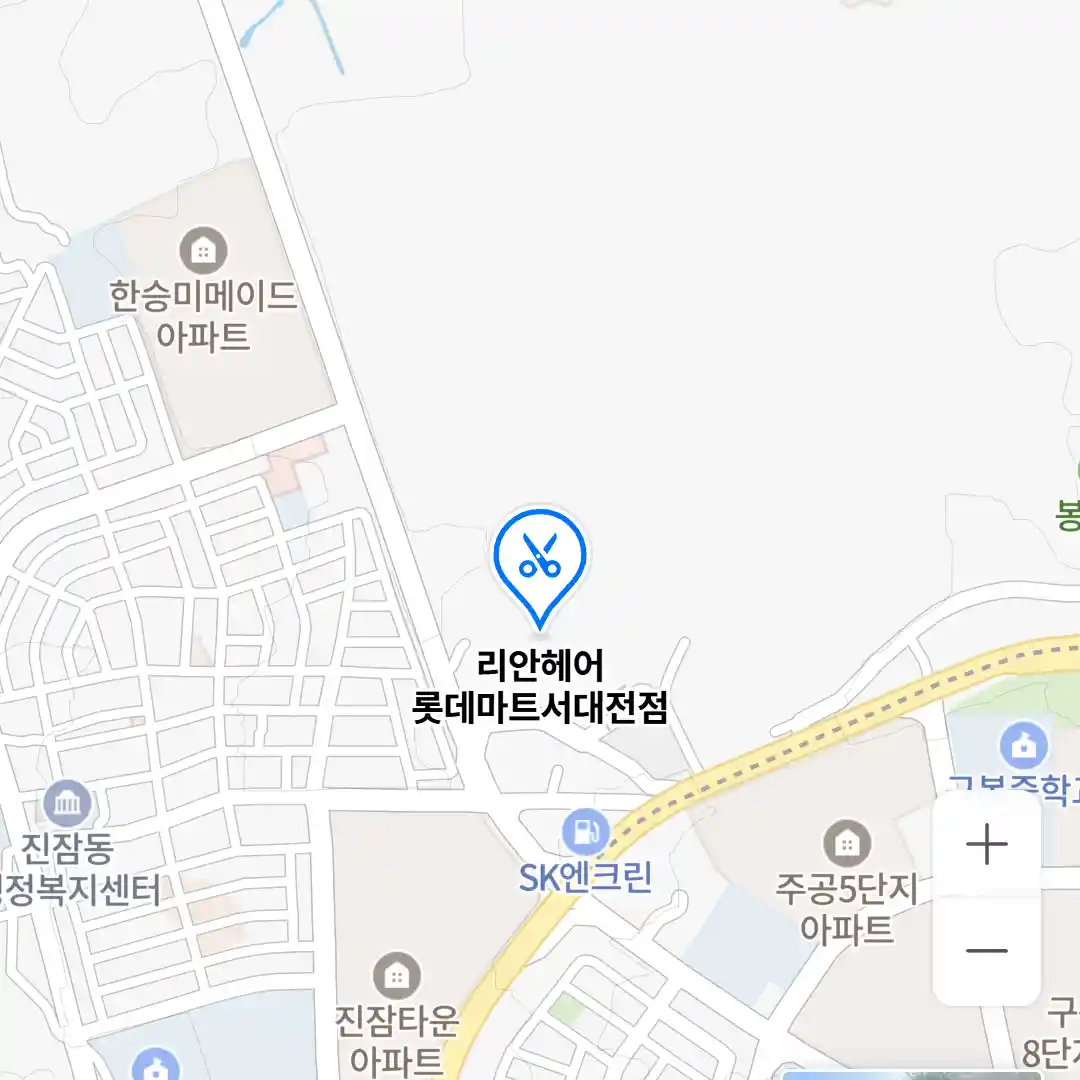 리안헤어 롯데마트서대전점 위치