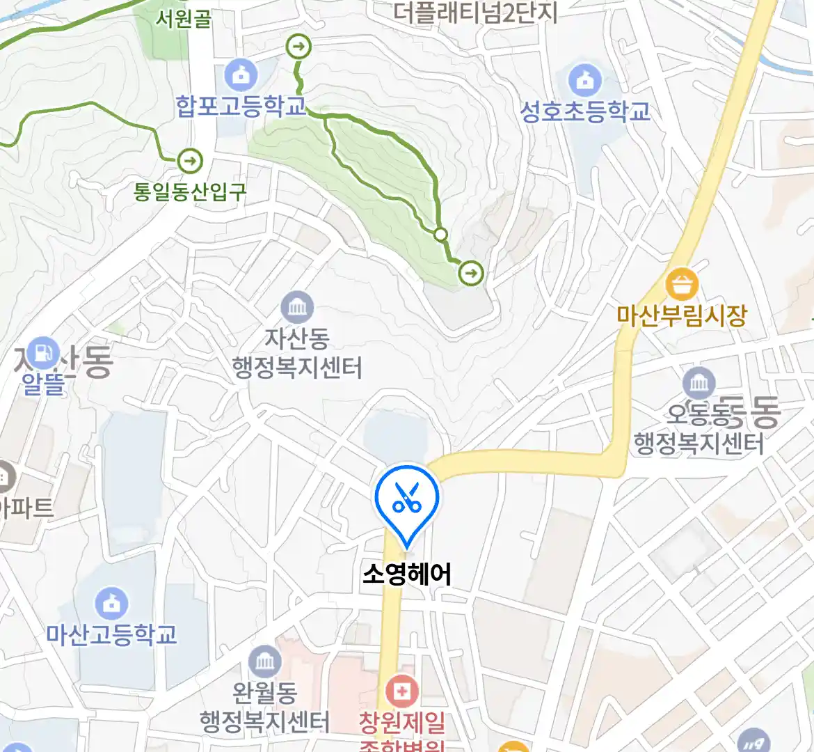 소영헤어 위치