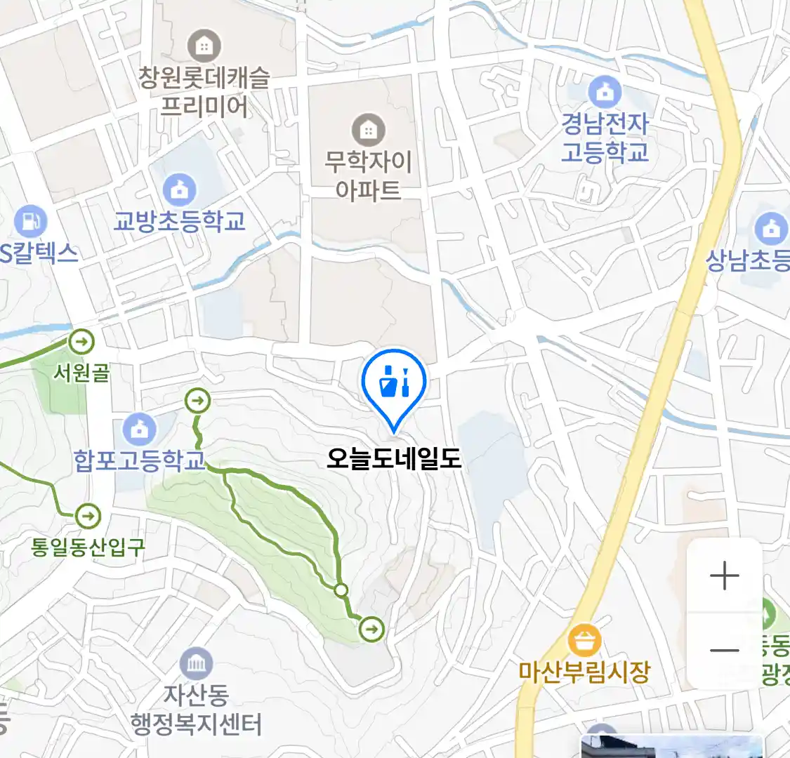 오늘도네일도 위치