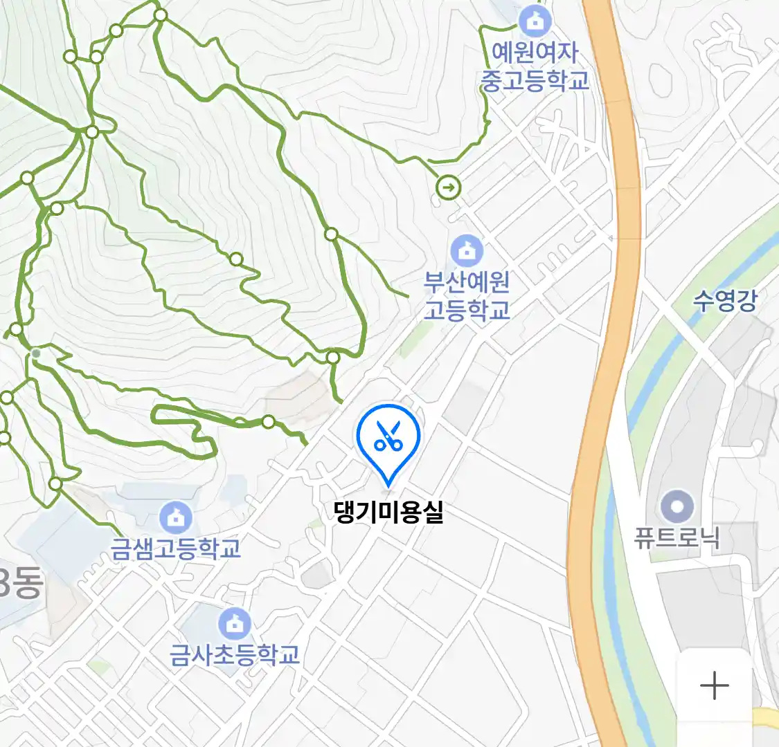 댕기미용실 위치