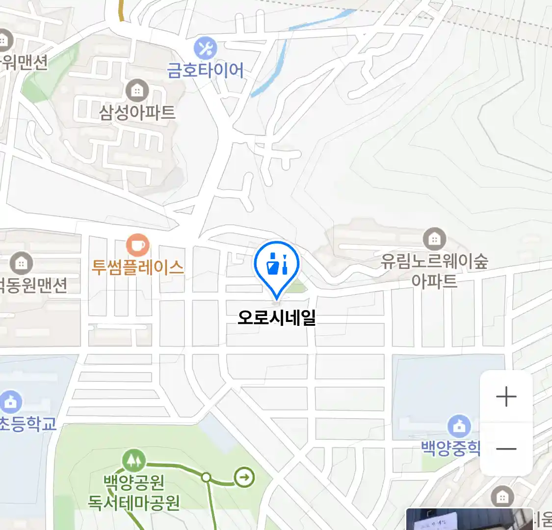 오로시네일 위치