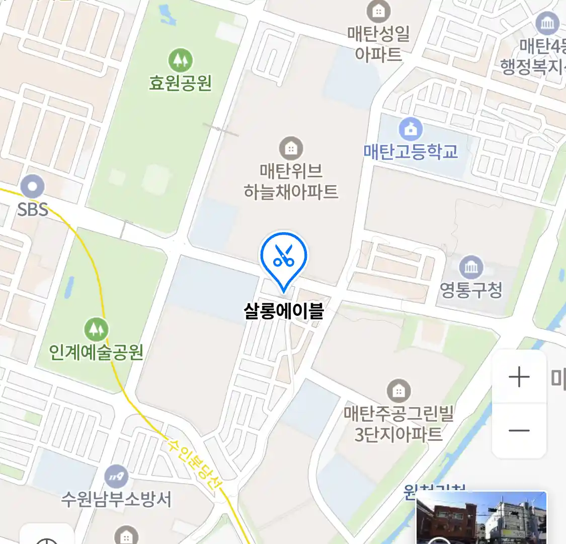 살롱에이블 위치
