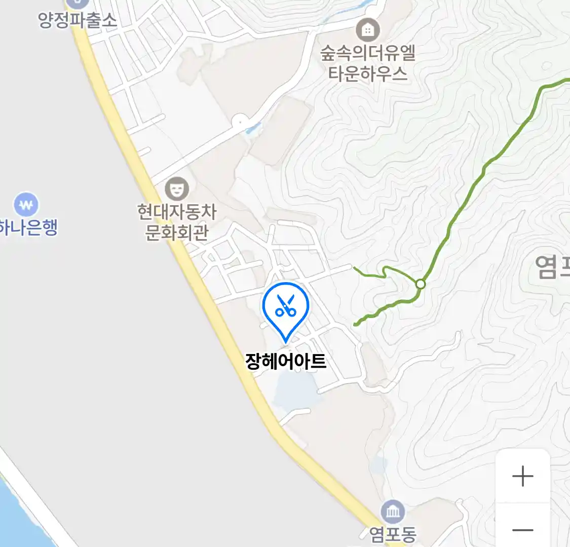 장헤어아트 위치
