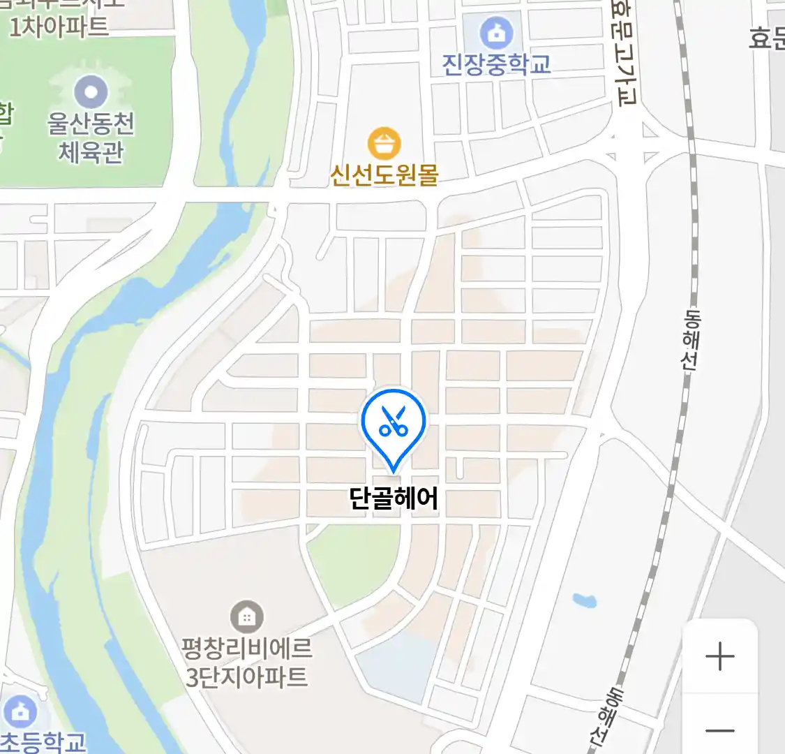 단골헤어 위치