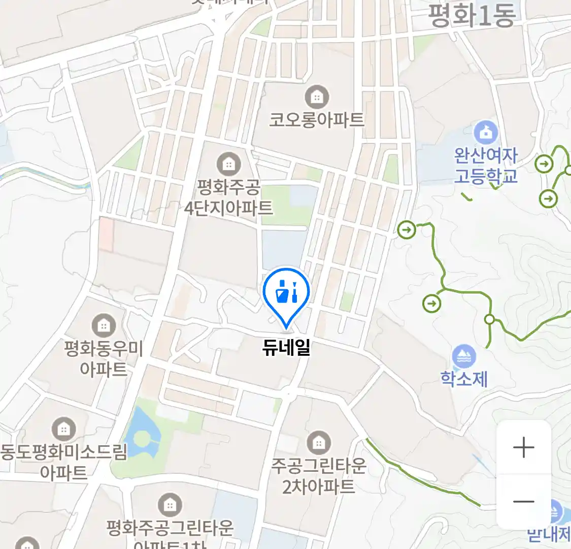 듀네일 위치