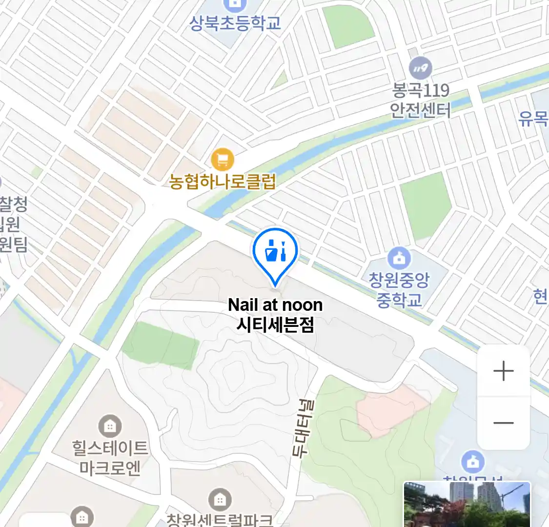 Nail at noon 시티세븐점 위치