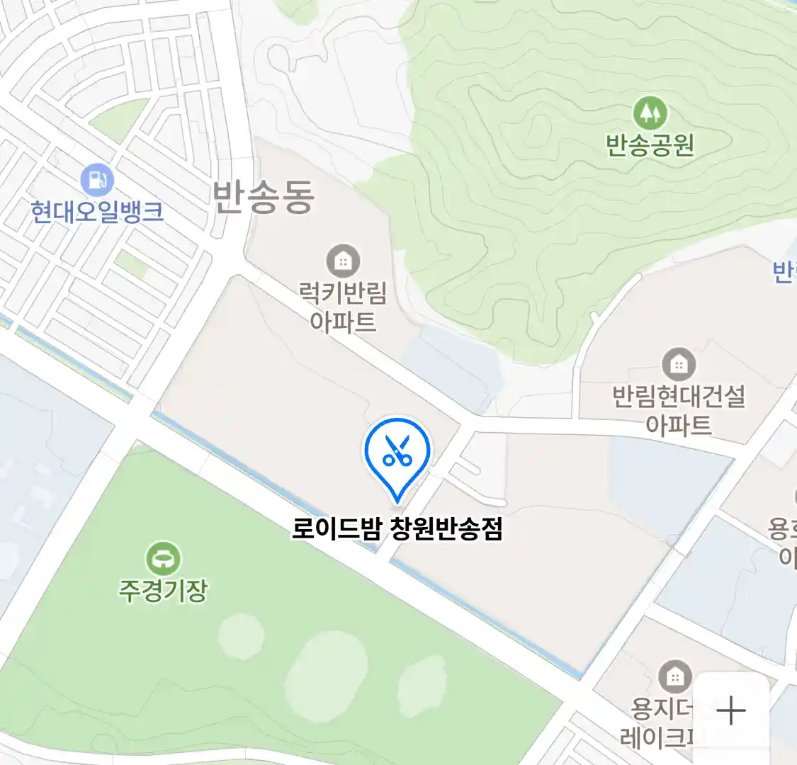 로이드밤 창원반송점 지도