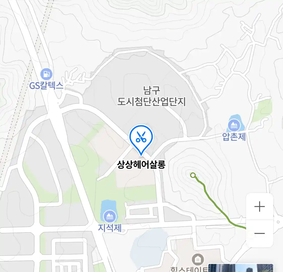 상상헤어살롱 위치