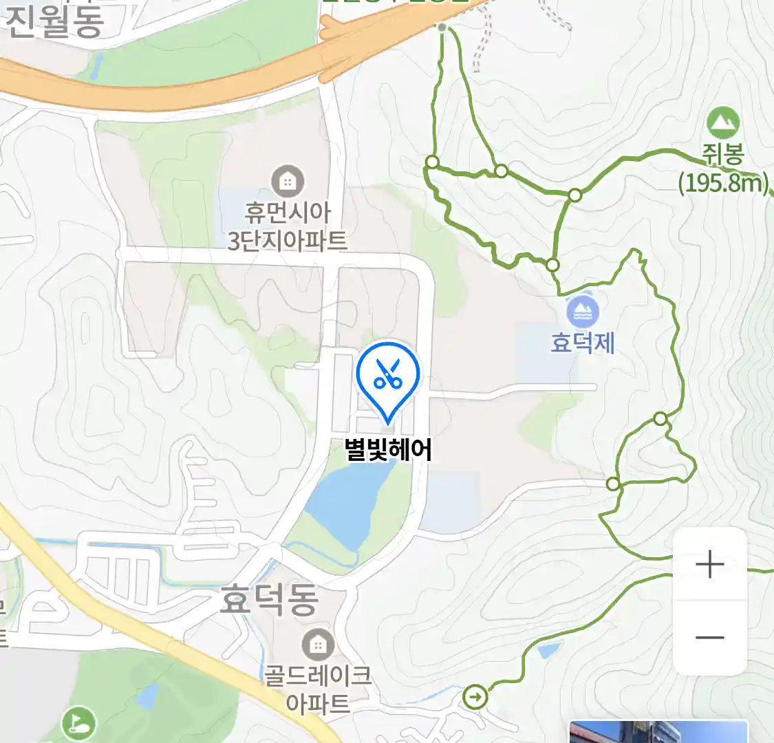 별빛헤어 위치