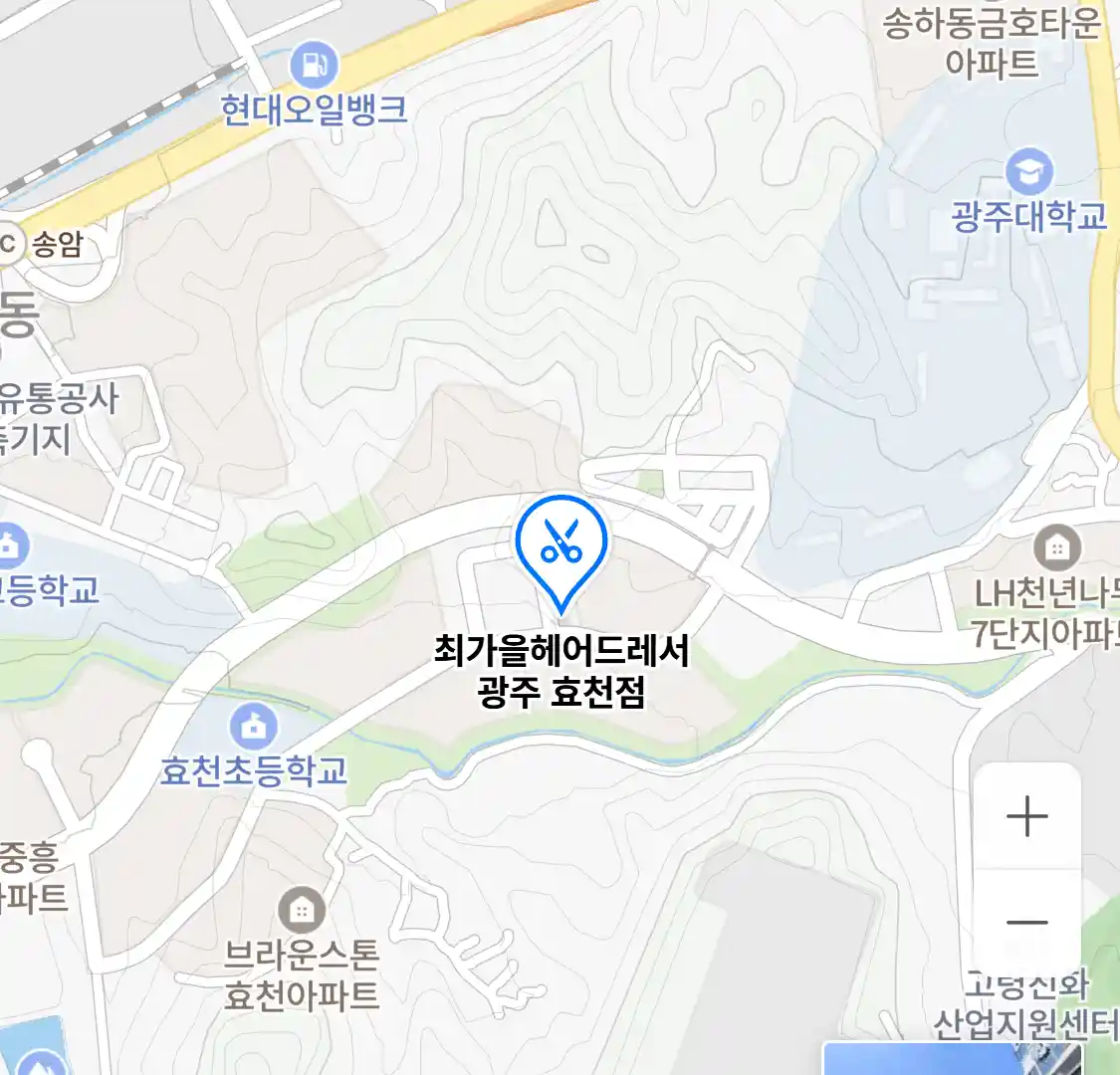 최가을헤어드레서 광주 효천점 위치