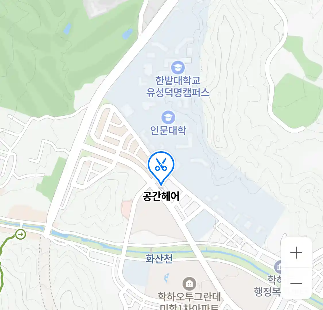 공간헤어 위치