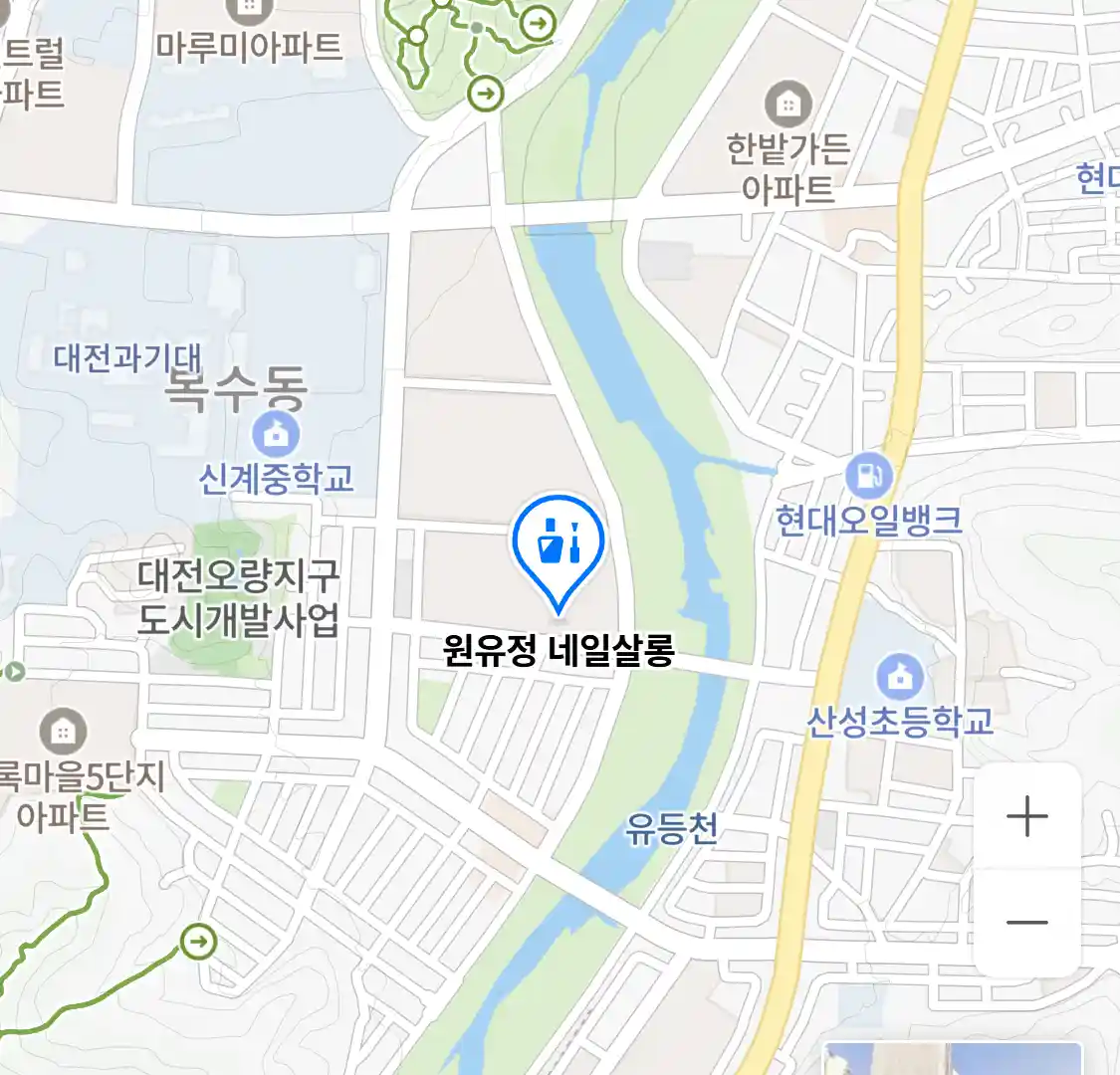 원유정 네일살롱 위치