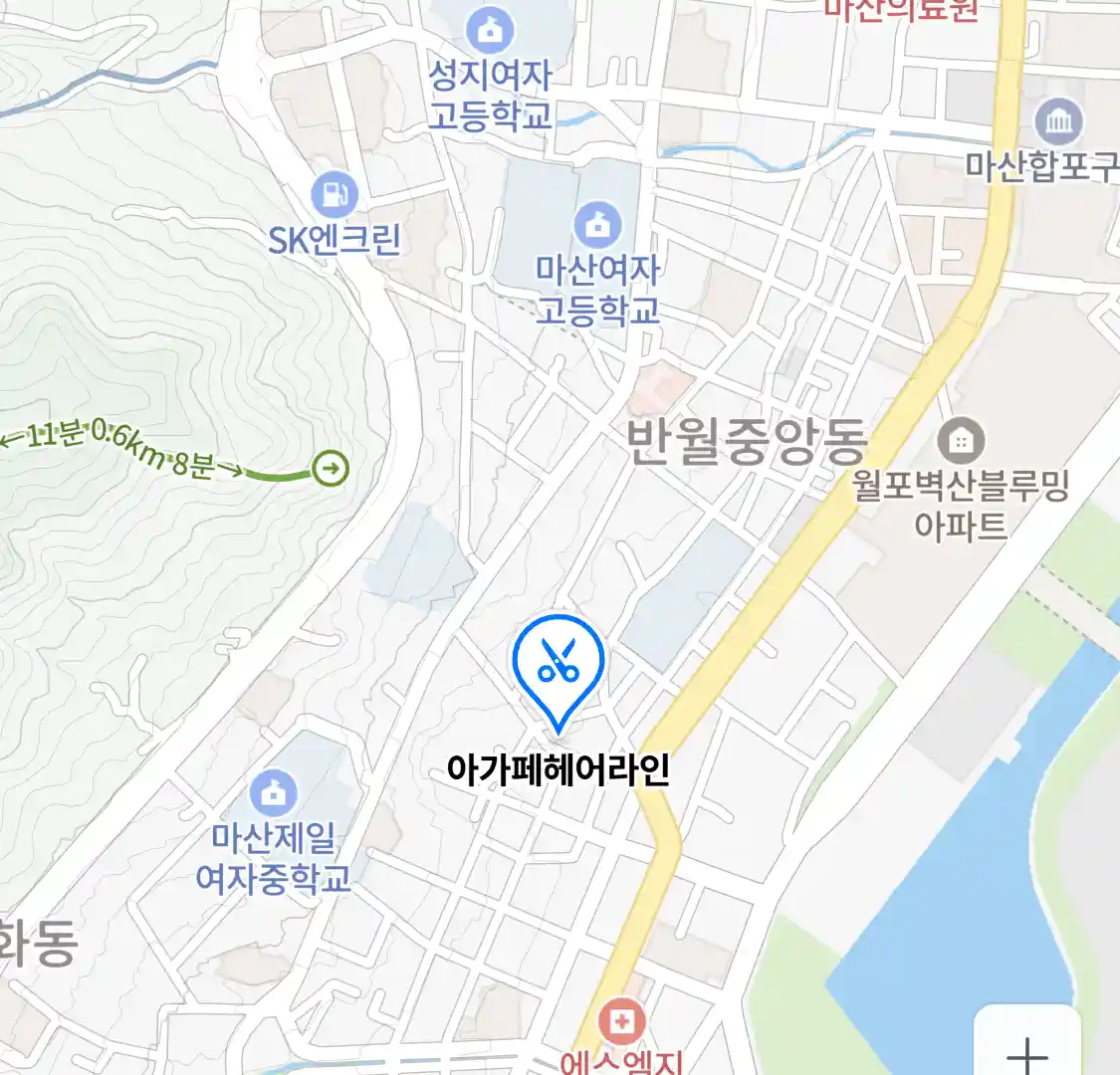 아가페헤어라인 위치