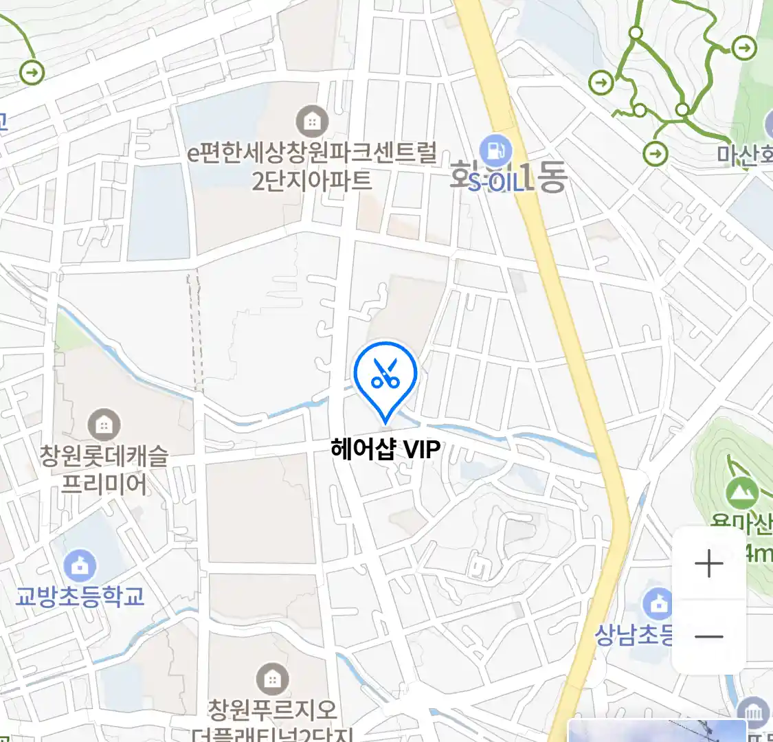 헤어샵 VIP 위치