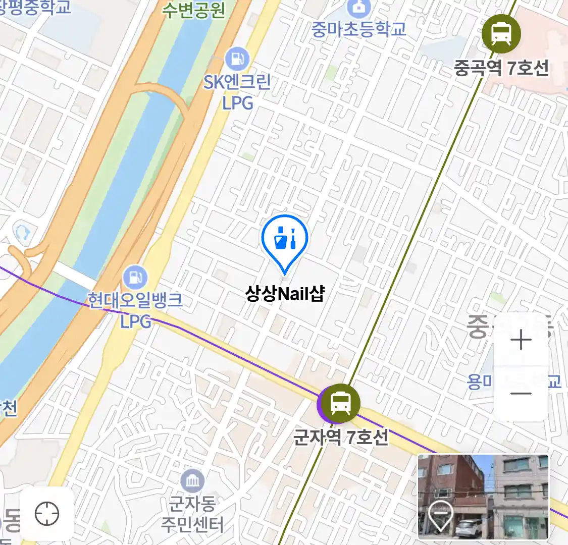 상상Nail샵 위치