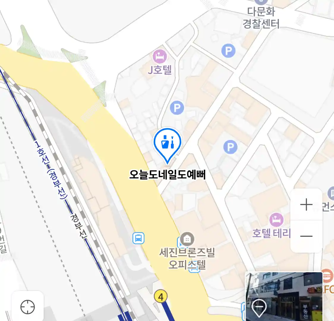 오늘도네일도예뻐 위치