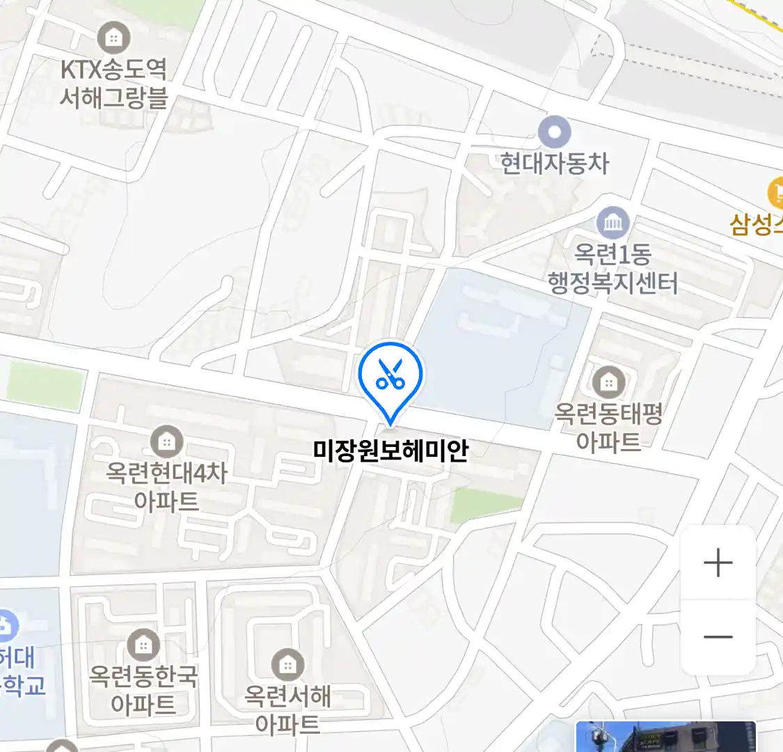 미장원보헤미안 위치