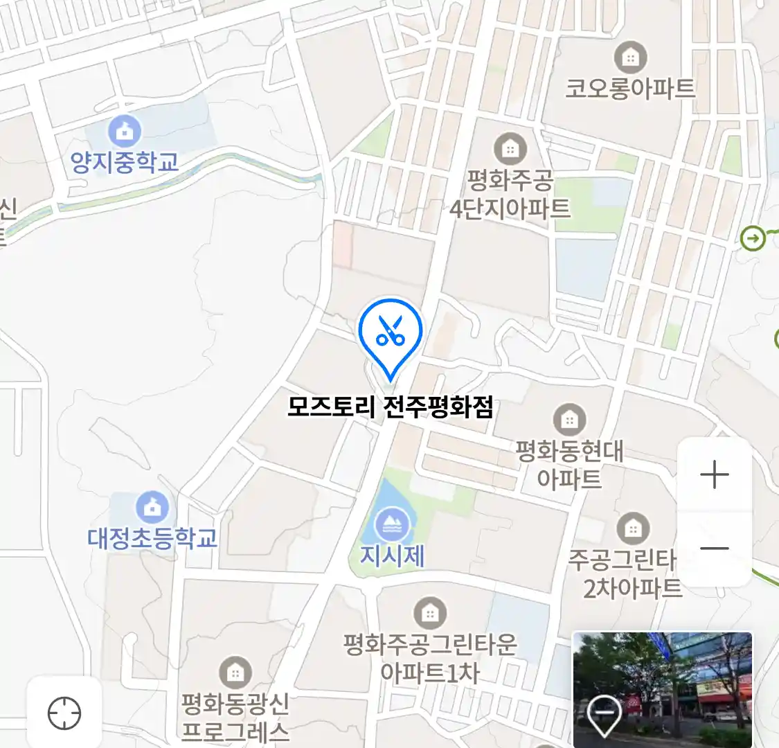 모즈토리 전주평화점 위치