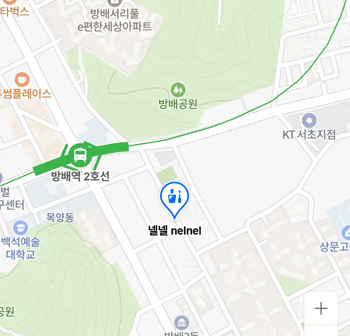 넬넬 nelnel 위치