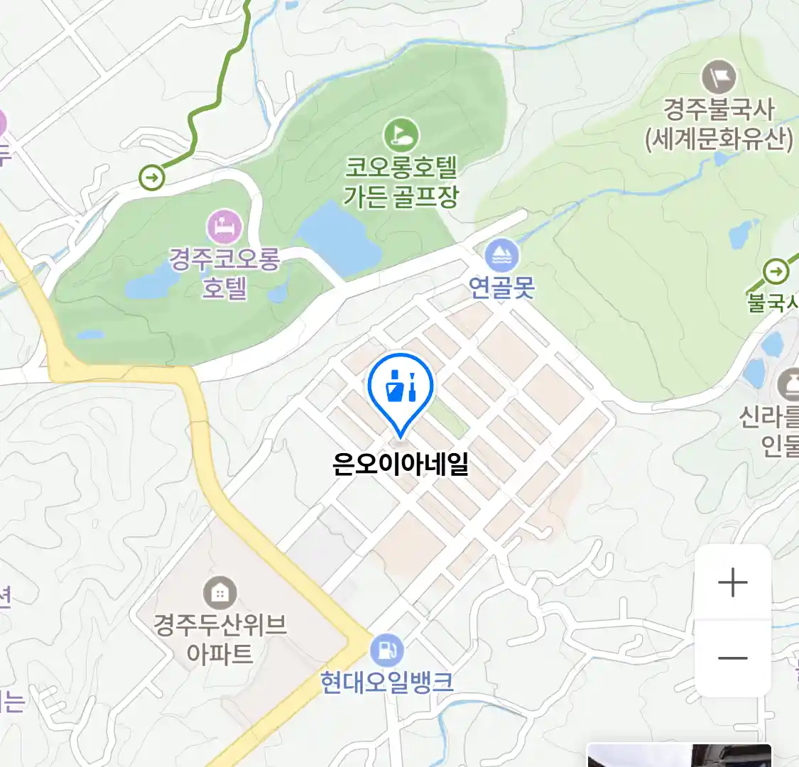 은오이아네일 위치