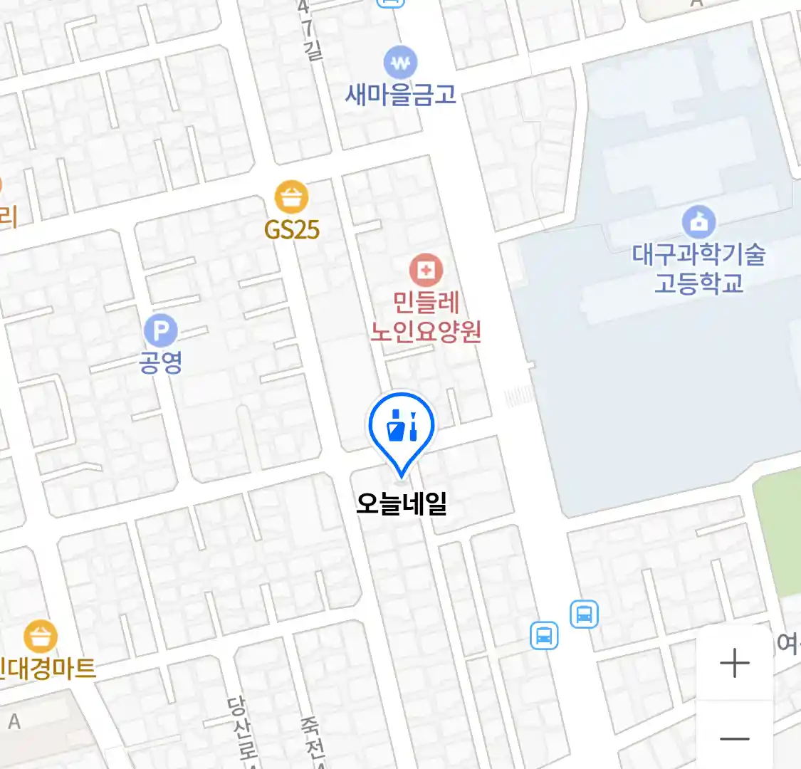 오늘네일 위치