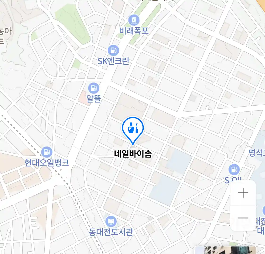 네일바이솜 위치