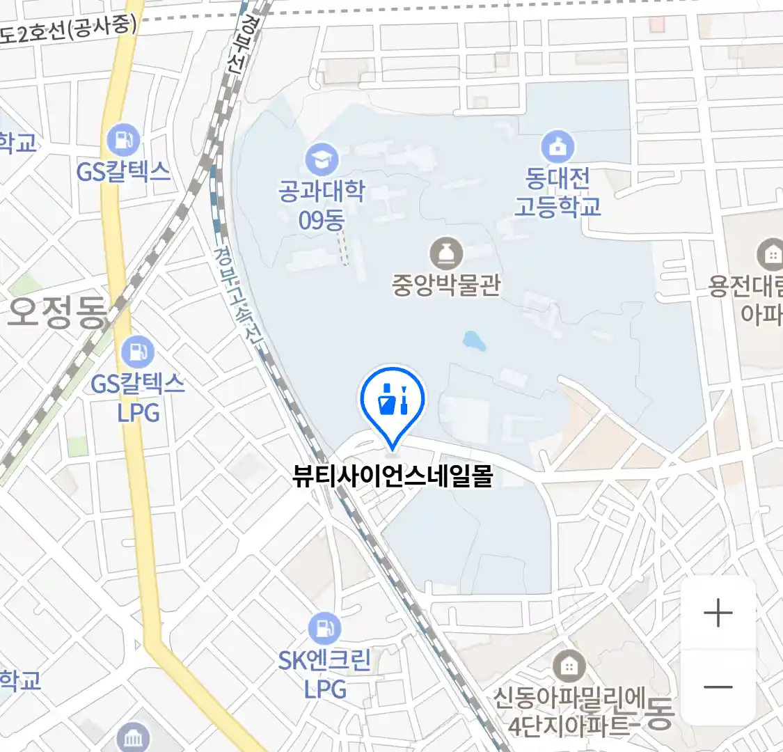 뷰티사이언스네일몰 위치
