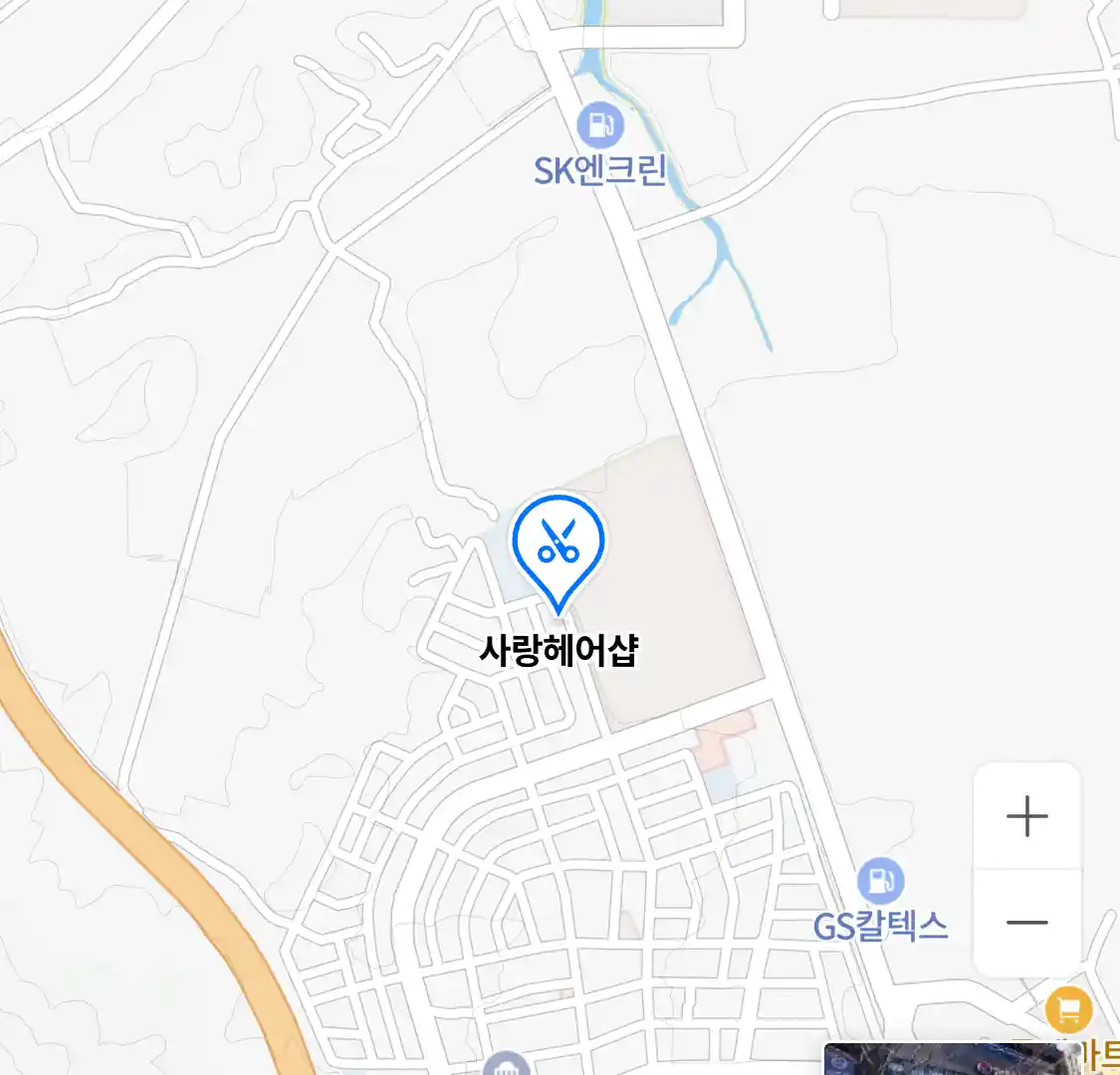 사랑헤어샵 위치