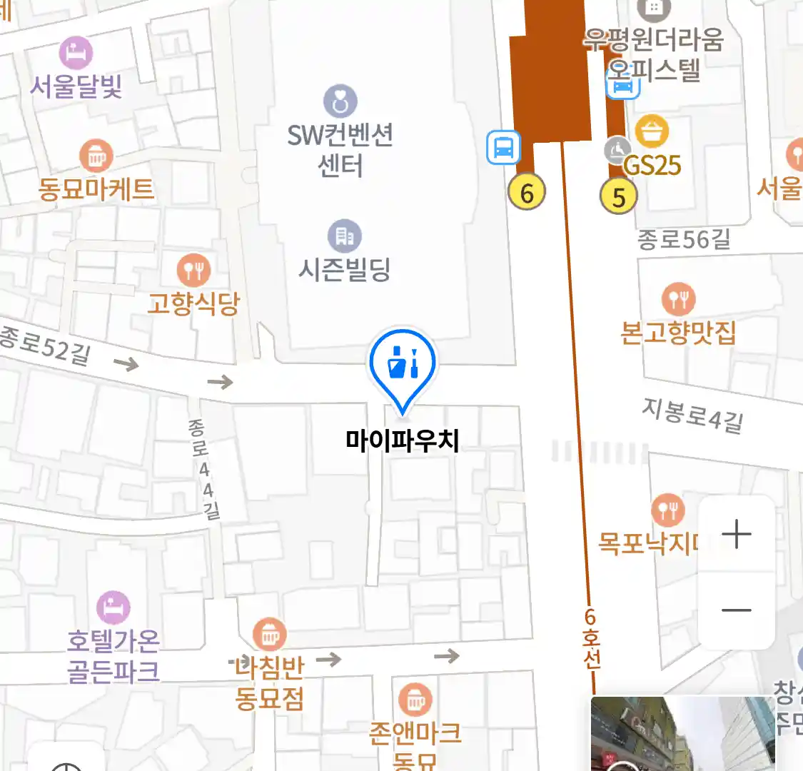 마이파우치 위치