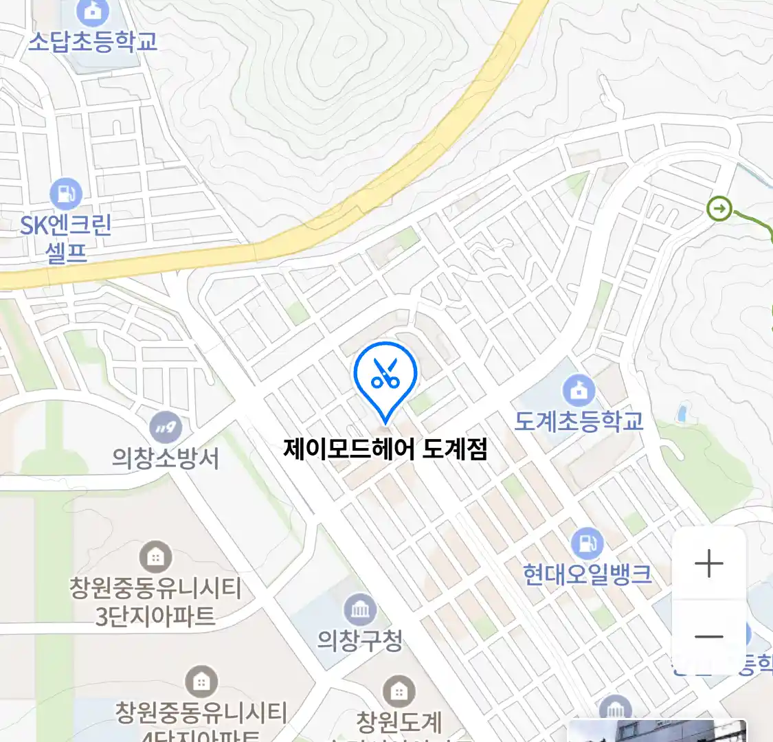 제이모드헤어 도계점 위치