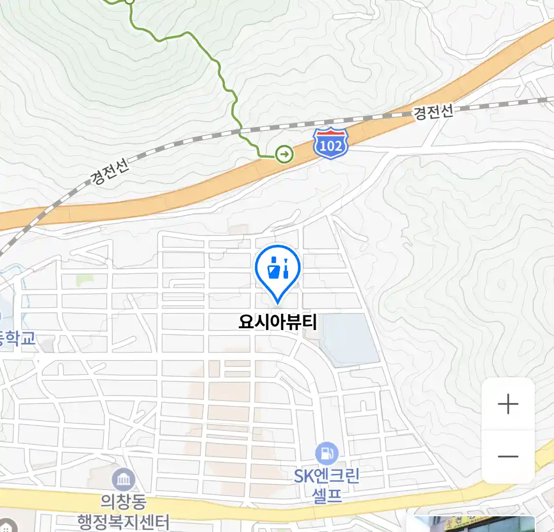 요시아뷰티 위치 지도