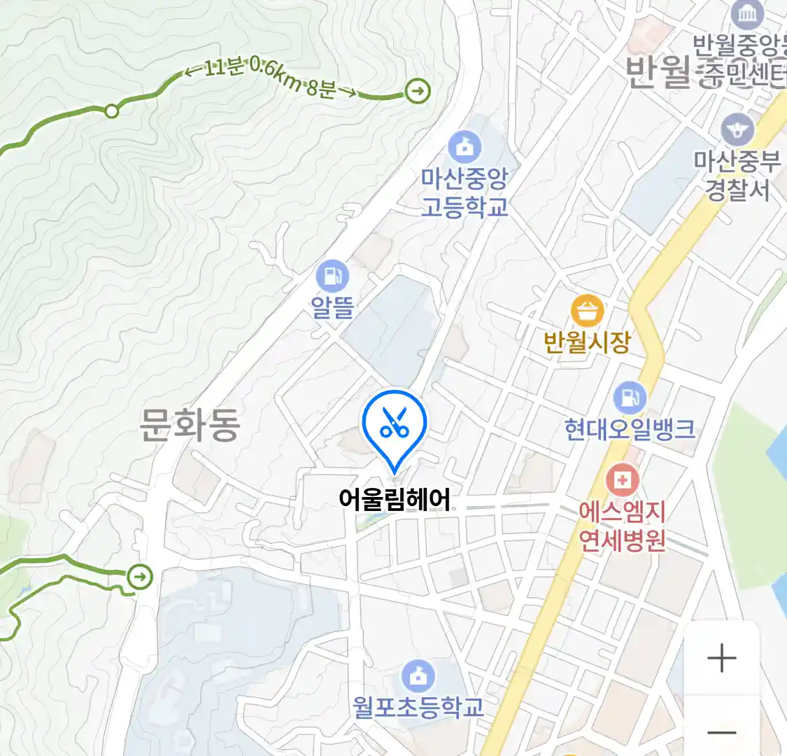 어울림헤어 위치