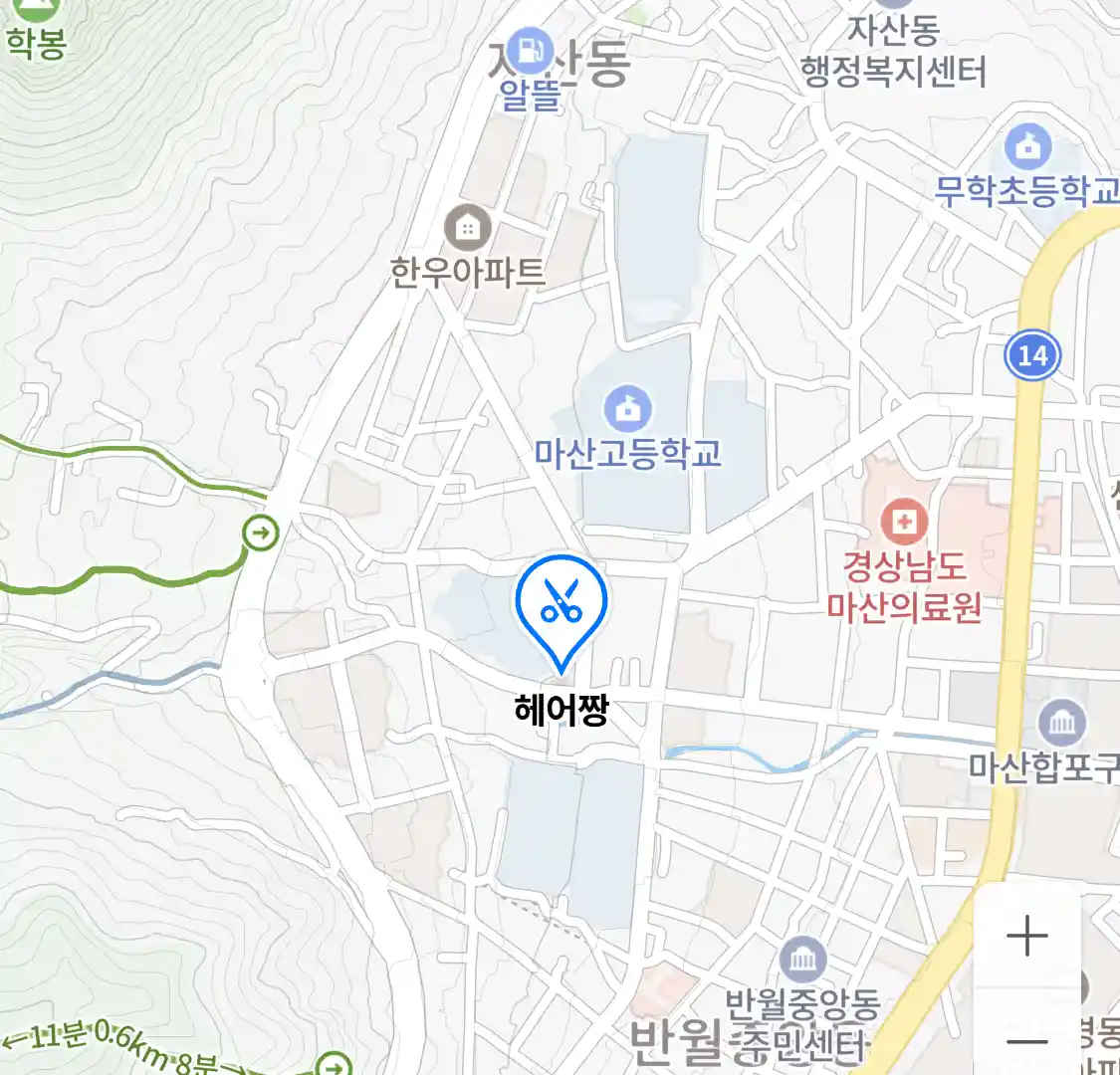 헤어짱 위치
