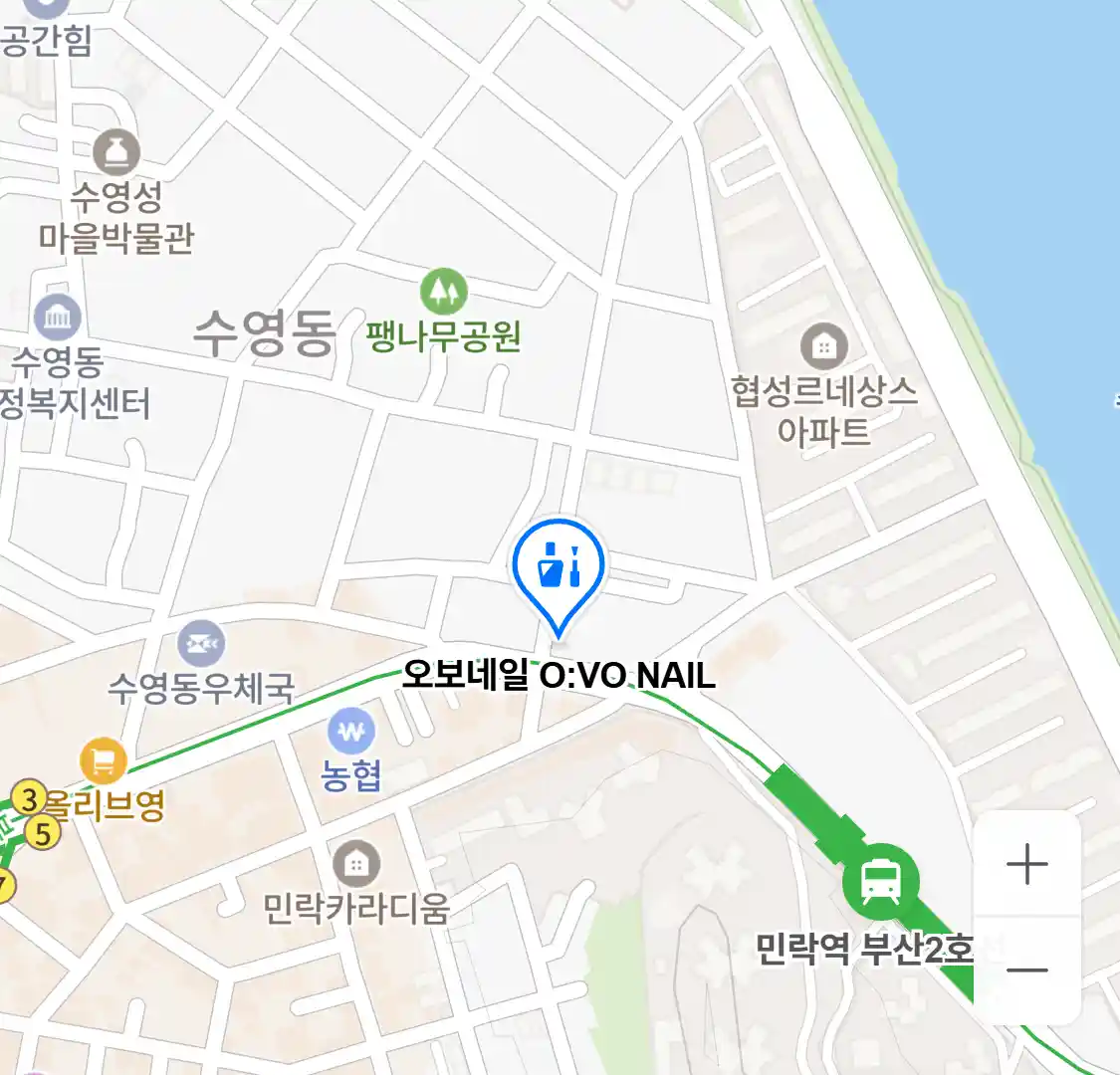 오보네일 O:VO NAIL 위치