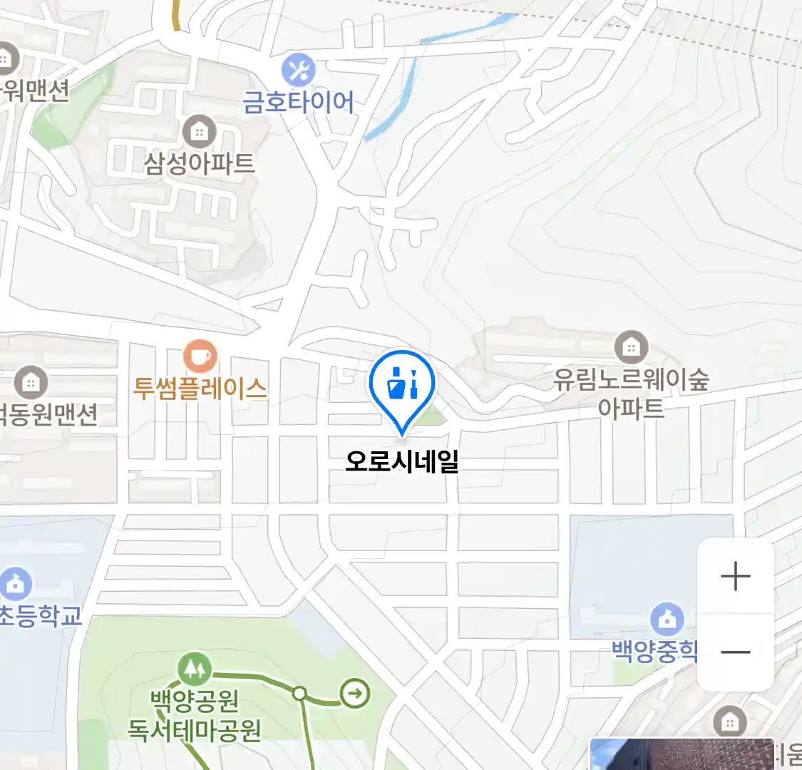 오로시네일 위치