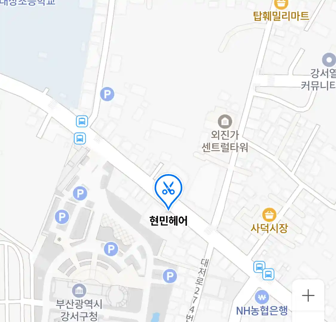 현민헤어 위치