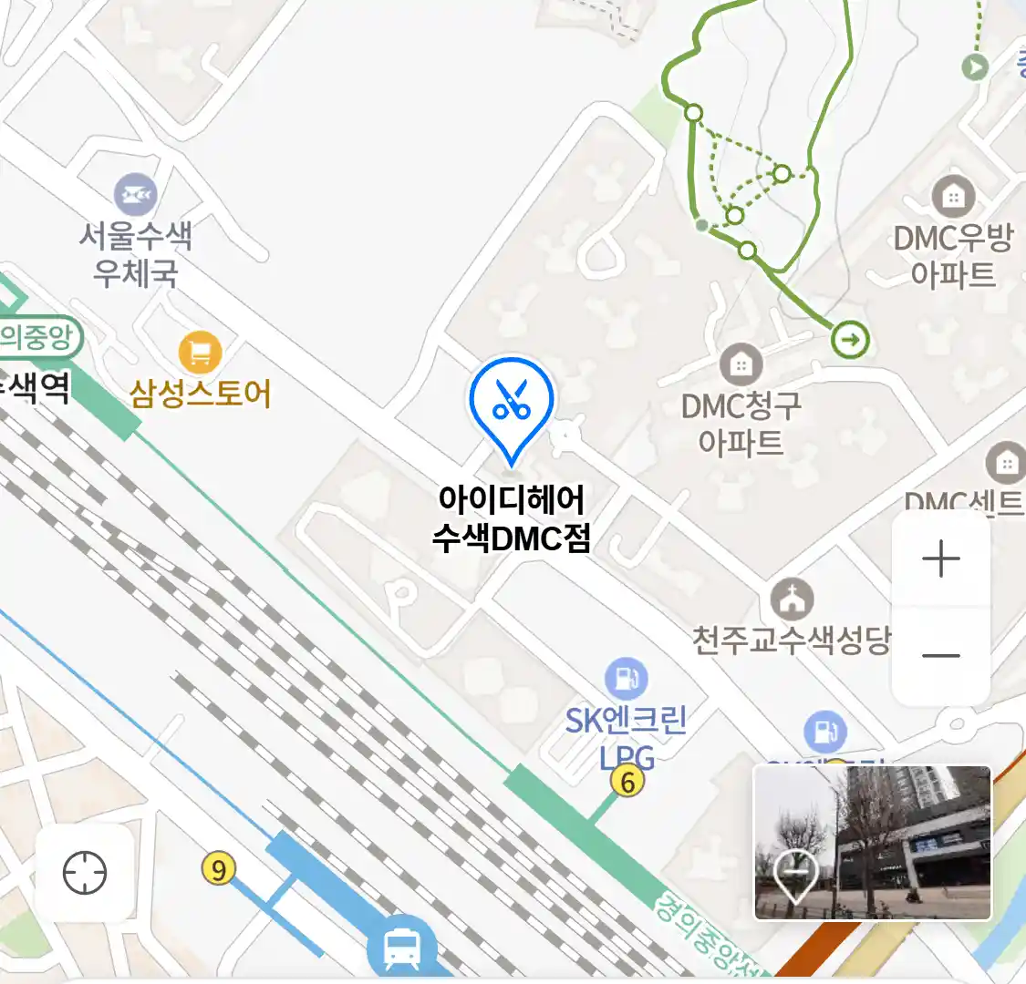 아이디헤어 수색DMC점 위치