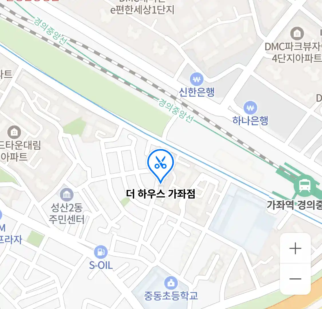 더 하우스 가좌점 지도