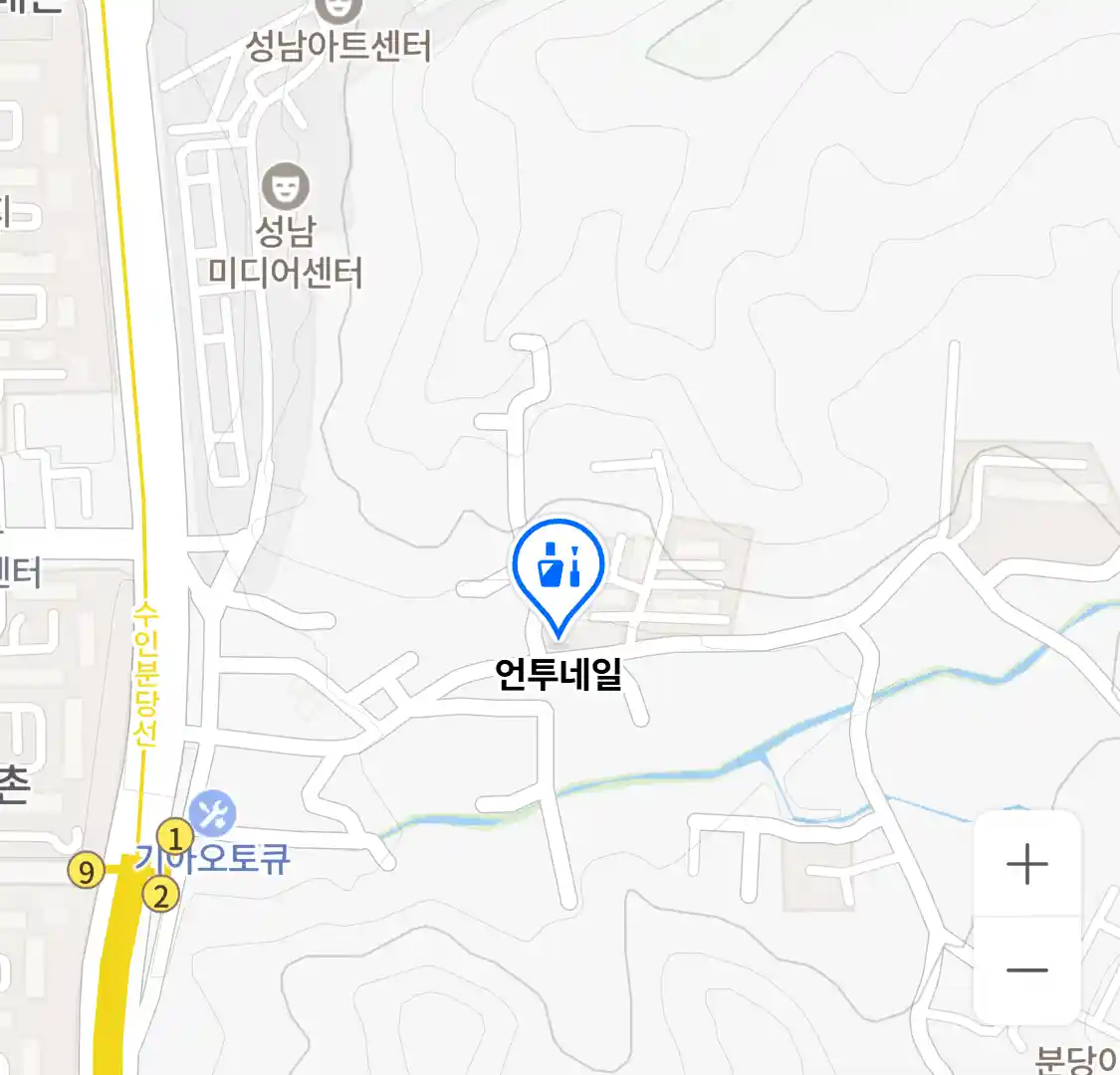 언투네일 위치