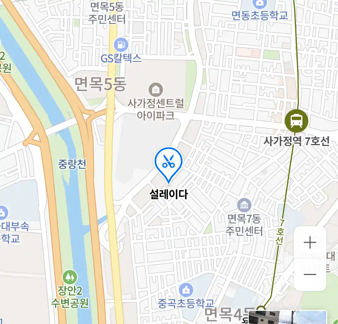 설레이다 위치