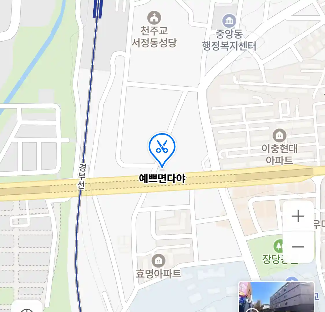 예쁘면다야 위치