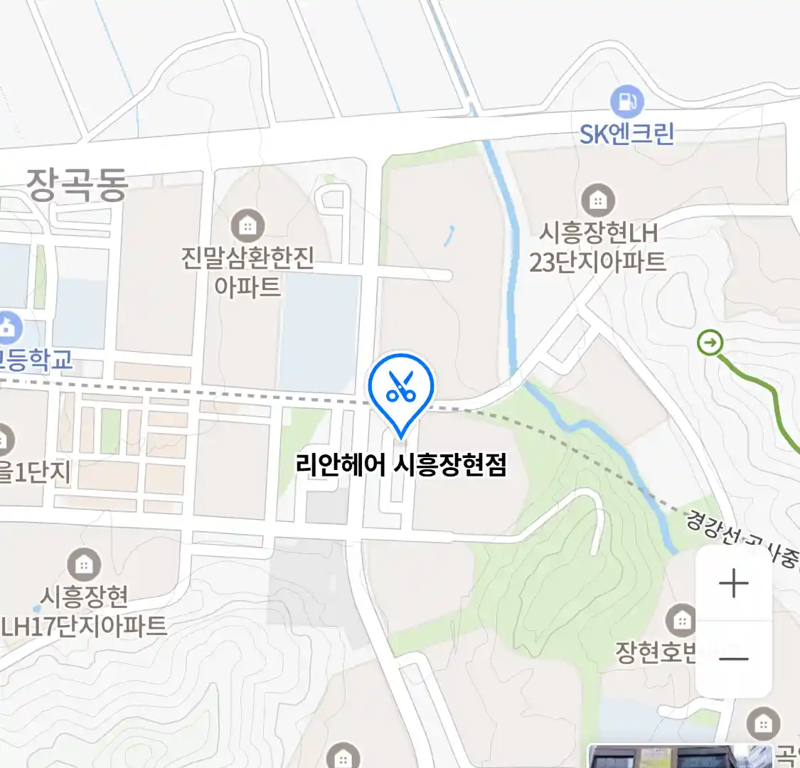 리안헤어 시흥장현점 위치