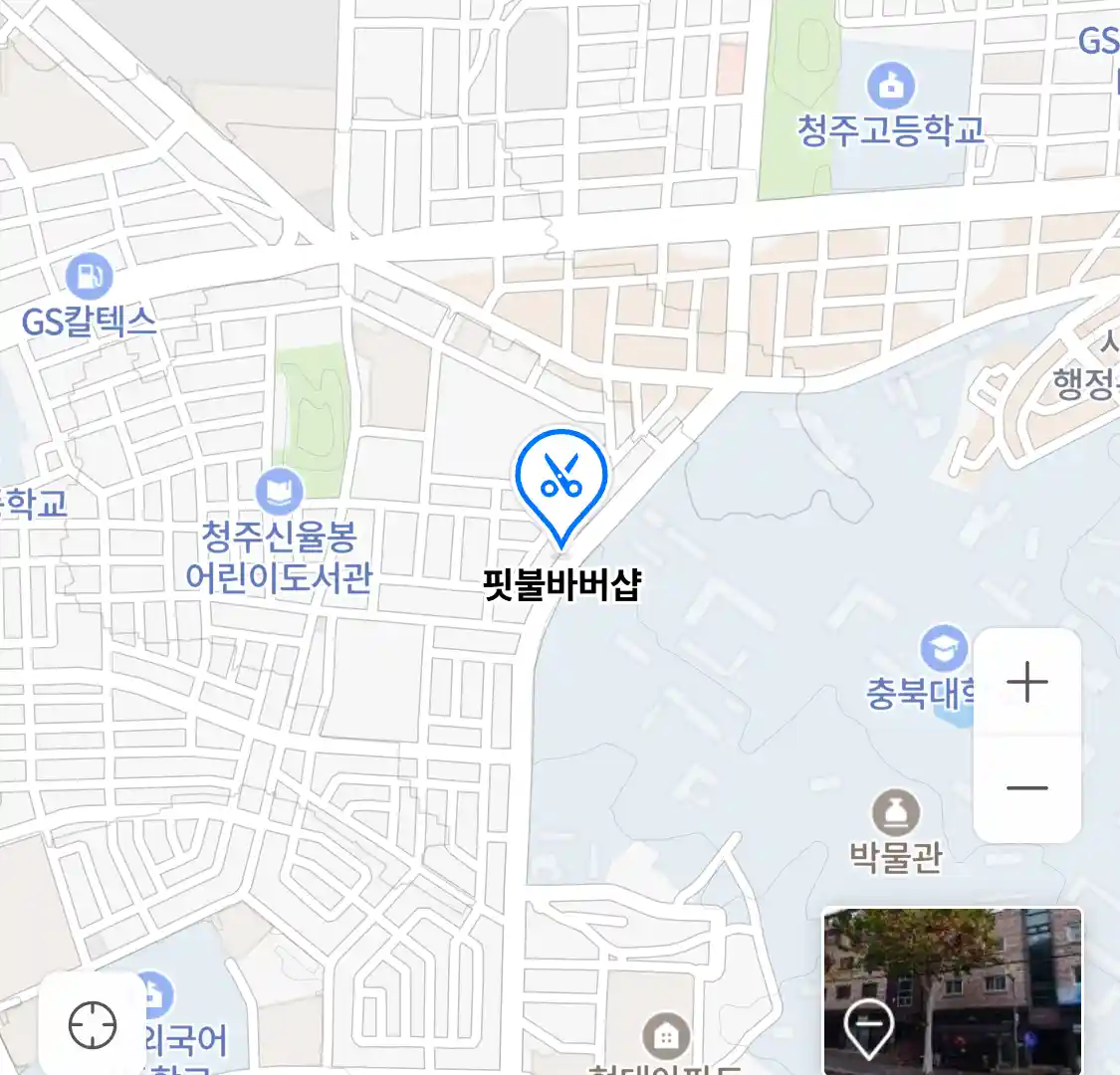 핏불바버샵 위치